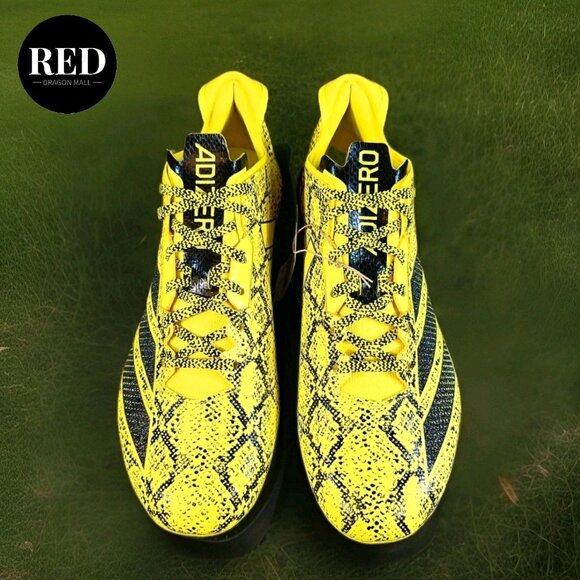 Adidas Adizero Electric II 7v7 Team Yellow Core Black IE3893 - Men\'s Size 11.5 main image 4